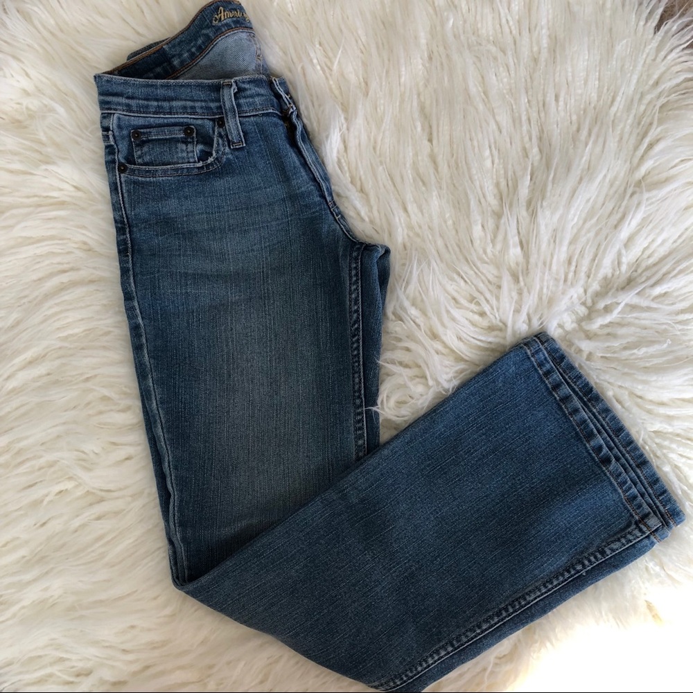 American Eagle size 2 petite stretch bootcut jean